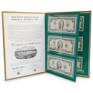 Federal Reserve (1995) U.S. $2 Star Note Reserve Set