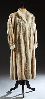 Renee Fitch Style Fur Coat, with a Koslow's label, approximately Size 6, H.- 48 in.
