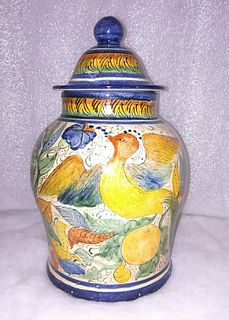 Yellow Bird Vase