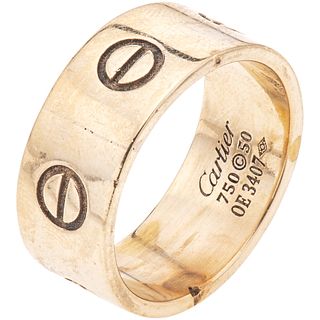 RING IN 14K YELLOW GOLD Weight: 17.7 g. Size: 13 ¼