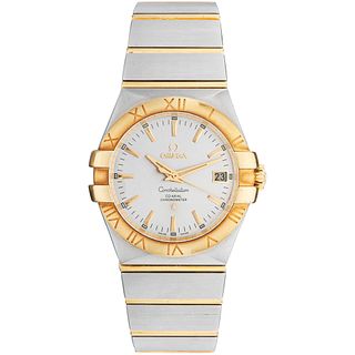 OMEGA CONSTELLATION WATCH IN STEEL AND 18K YELLOW GOLD Movement: automatic