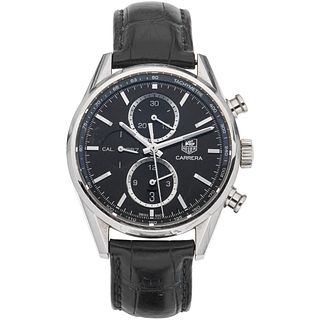 TAG HEUER CARRERA CHRONOGRAPH WATCH IN STEEL REF. CAR2110-2  Movement: automatic