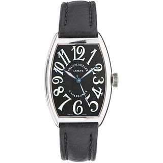 FRANCK MULLER CASABLANCA WATCH IN STEEL REF. 5850 Movement: automatic