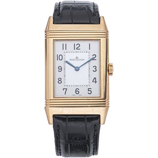 JAEGER-LECOULTRE REVERSO ULTRA THIN WATCH IN 18K PINK GOLD REF. 277.2.62  Movement: manual.