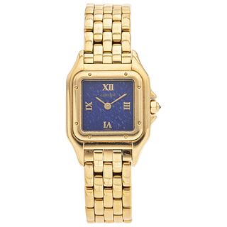 CARTIER PANTHÈRE LADY WATCH IN 18K YELLOW GOLD REF. 1280, CA. 1990 Movement: quartz. Weight: 66.2 g