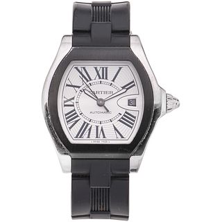CARTIER ROADSTER WATCH IN STEEL REF. 3312 Movement: automatic