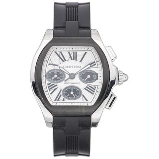 CARTIER ROADSTER CHRONOGRAPH XL WATCH IN STEEL REF. 3405  Movement: automatic