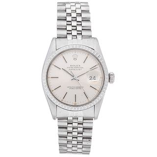 ROLEX OYSTER PERPETUAL DATEJUST WATCH IN STEEL REF. 16030, CA. 1980 - 1981  Movement: automatic