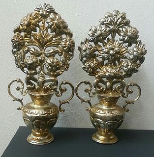 Pair of Flower Vases