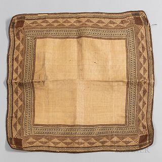 Micronesian Woven Mat, Nieded