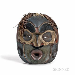 Contemporary Northwest Coast Tsonokwa Mask