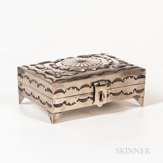 Contemporary Silver Box