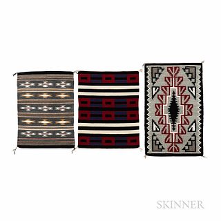 Three Contemporary Navajo Textiles