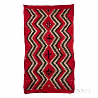 Navajo Germantown Eye-dazzler Textile