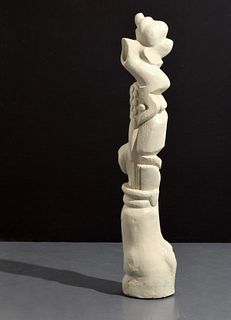Large Robert Lohman Sculpture, 42"H