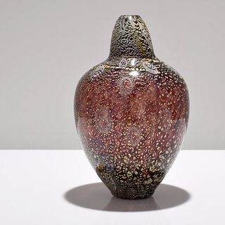 Giulio Radi "Reazioni Policrome" Vase, Provenance Lobel Modern