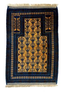 Balouch Tribal Wool Rug, 2’10" x 4’5"