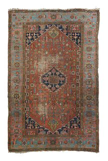 Antique Persian Heriz, 6'6'' x 10'3''