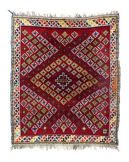 Vintage Persian Qashqai , 5’3" x 4’6”