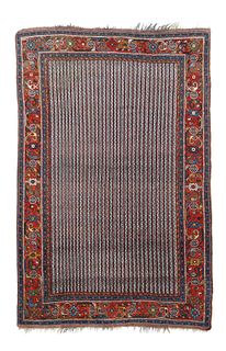 Antique Persian Afshar, 4’ x 6'3"