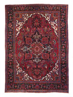 Vintage Persian Heriz, 8’ x 11’6"