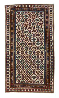 Antique Caucasian Shirvan, 2'6" x 4’5"