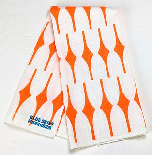 Linen Tea Towel / Orange