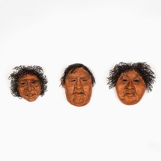Joe Mariscal, Group of Three Masks, 1984