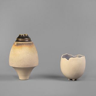 Geoffrey Swindell and Mary Rogers, Two Miniature Vessels