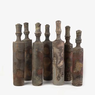 Jason Hess, Group of Seven Bottles with Stoppers