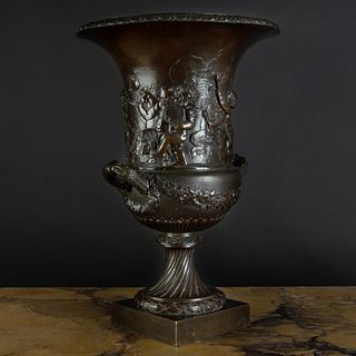 European Bronze Campana-Formed Urn
