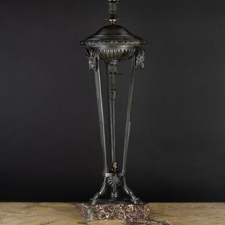 Italian Bronze AthÃ©nienne Mounted as a Lamp