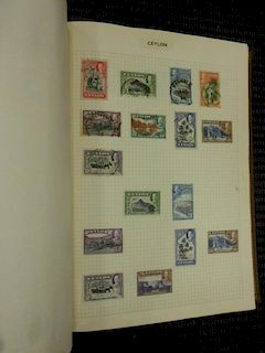 Stamps. A carrier containing a selection of stock books, FDCs, and many mint stamps in folder