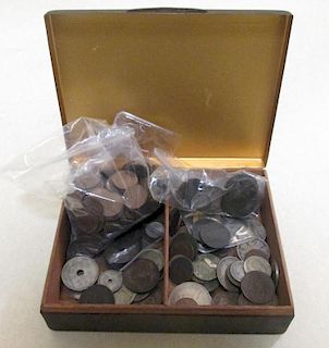 Small quantity of various old coins, including a few hammered silver of early date (mostly worn)