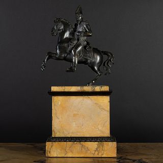 Charles X Bronze Model of Viscount Alexandre de Beauharnais on Horseback