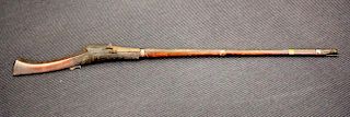 An early 18th century Indian Bandaq matchlock musket