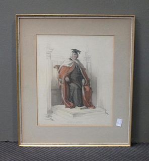 <p><strong>A collection of Academic coloured engravings including Ackermann's College Gowns,</strong