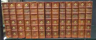 Bindings. KIPLING (R) Works, 16 vols, c.1900, 8vo; THACKERAY (W) Works, 13 vols.; TROLLOPE (A) Orley