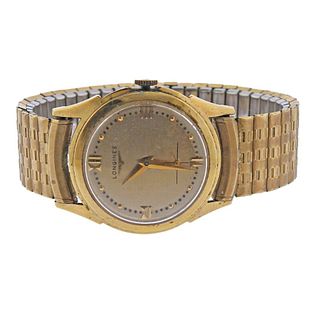 Longines Vintage 14k Gold Watch