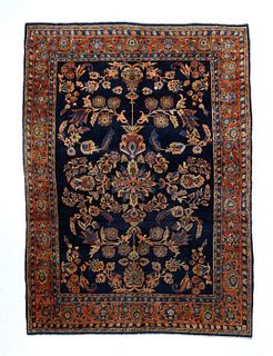 Antique Persian Mohajeran Sarouk , 6' x 8'1"