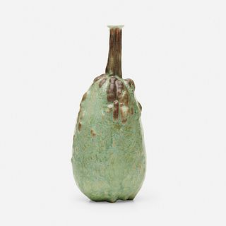 Taxile Doat likely for University City, Rare gourd vase