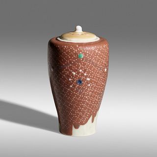 Taxile Doat, Covered cabinet vase