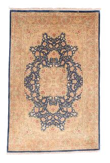 Extremely Fine Persian Silk Qum , 3'2" x 5'