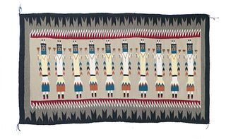 Vintage Navajo Blanket, 3'2" x 5'8"