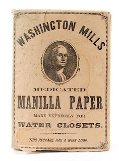Civil War Era Toilet Paper in Original Packaging 