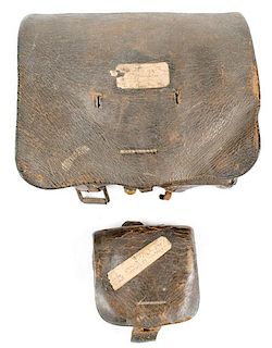 Union .58 Caliber Cartridge and Cap Boxes from Winchester, VA 