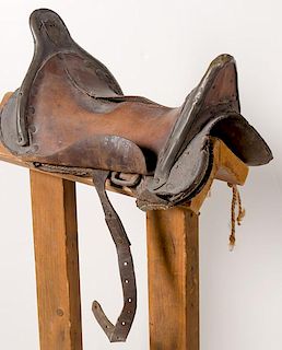 Grimsley Saddle with Reported Gettysburg Provenance 