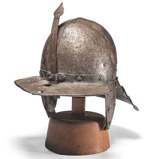 17th Century English Lobster-Pot Helmet