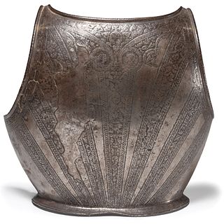 16th Century Italian "Pisan" Etched Backplate