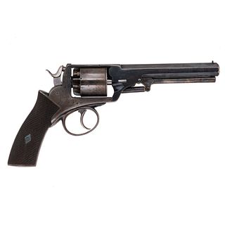 Fine Cased Webley Wedge Frame Revolver 